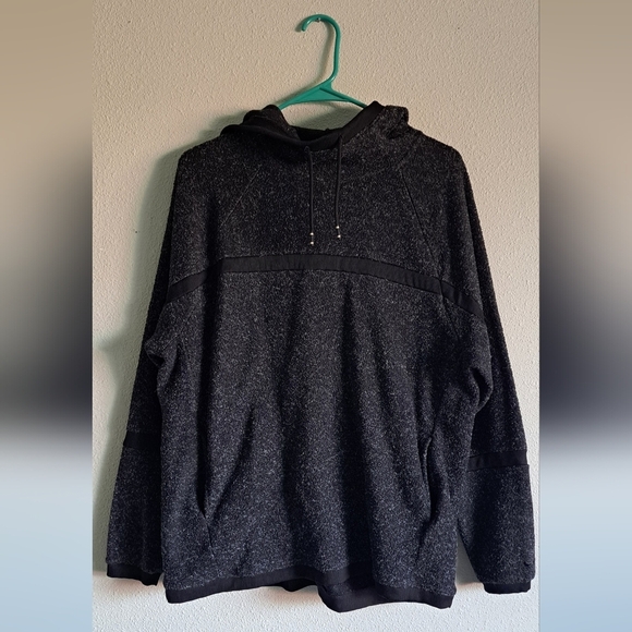 Nike Thermal Gray Black Hooded Fleece - Picture 5 of 6